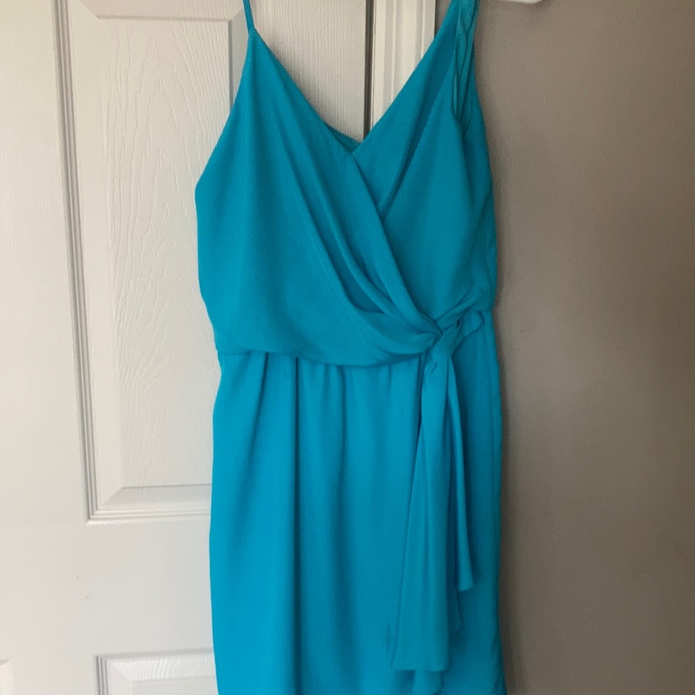 Turquoise dress size 2 - purchased at Saks
